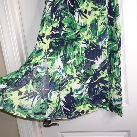 NWT Ann Taylor Loft Lightweight Tropical Print Skirt - Picture 4 of 7